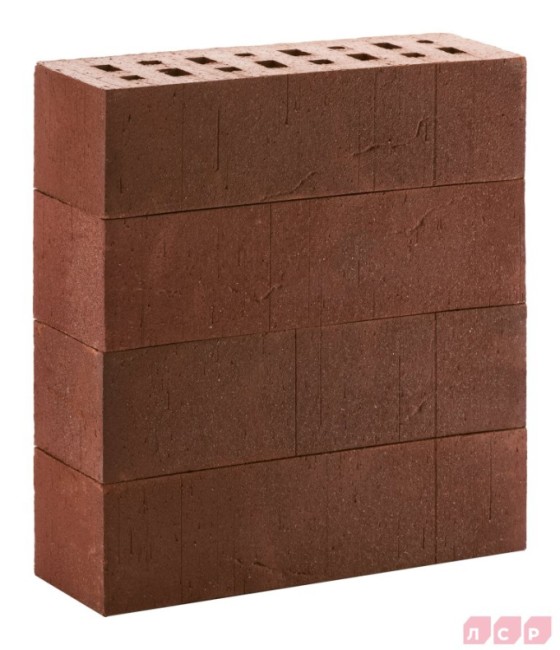 ЛСР Клинкер фасадный тёмно-красный с бордовым песком "Порту", поверхность винтаж ЛСР Клинкер фасадный тёмно-красный с бордовым песком "Порту", поверхность винтаж